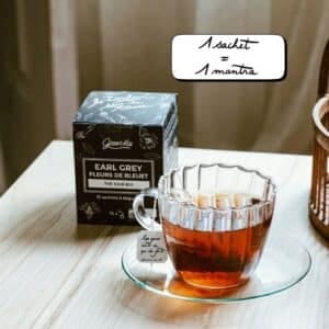 EARL GREY FLEURS DE BLEUET – Thé noir bio – Boîte de 15 sachets