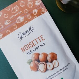THÉ VERT BIO NOISETTE – Recharge 75G