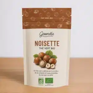 THÉ VERT BIO NOISETTE – Recharge 75G