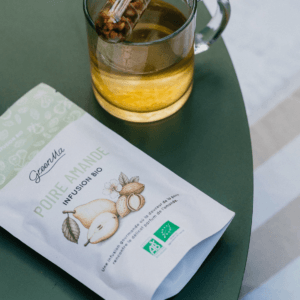 POIRE AMANDE – infusion bio – Recharge 100G